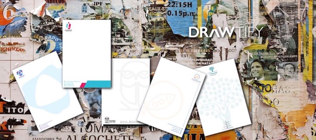 How to make letter papers with Drawtify to best business image?