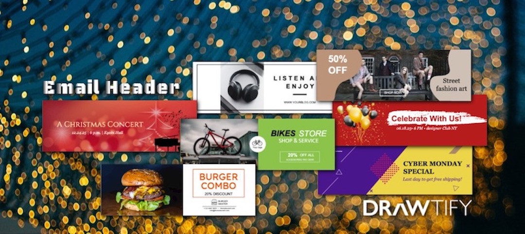 How to make an email header with Drawtify to powerful marketing?